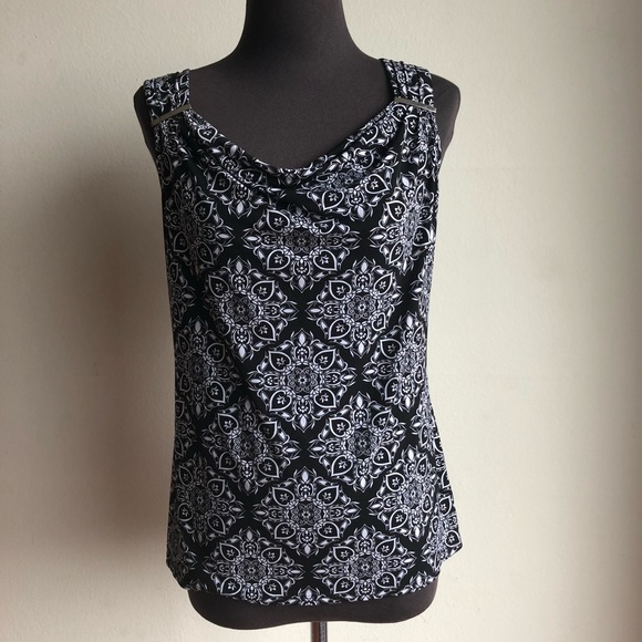 White House Black Market Tops - WHBM sz M floral boho blouse